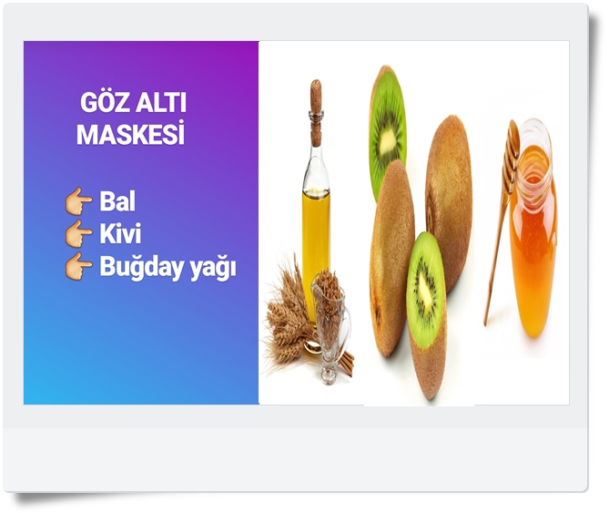 doğal göz altı maskesi tarifi