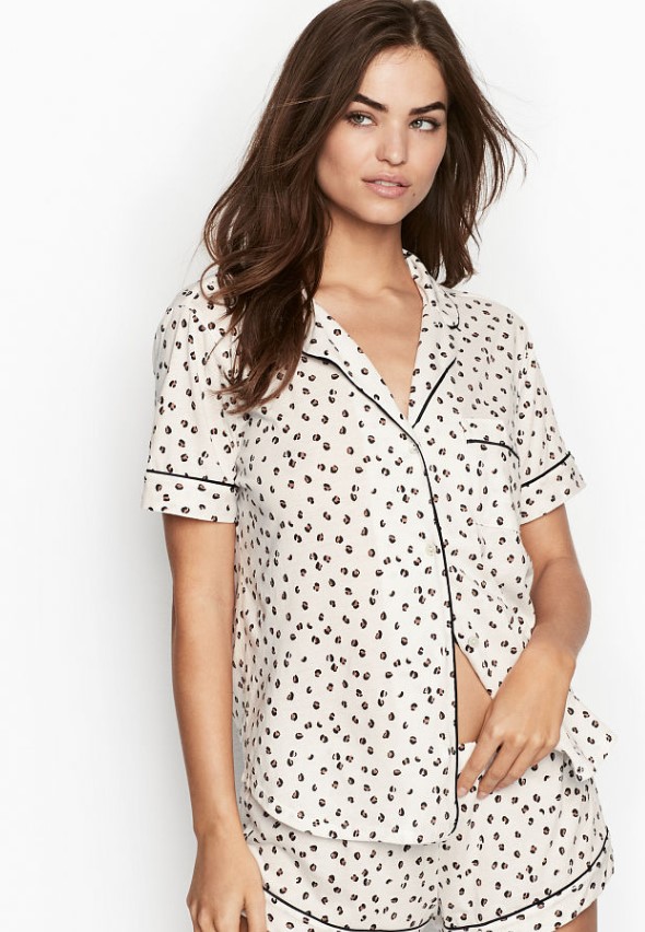 victoria secret pijama şortlu