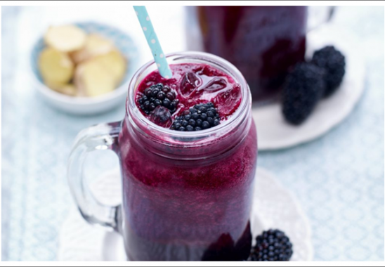 müge güney ahududu ve elmalı smoothie tarifi
