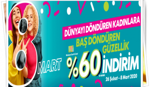 Kadınlar Günü’ne Özel Watsons’dan Baş Döndüren İndirimler