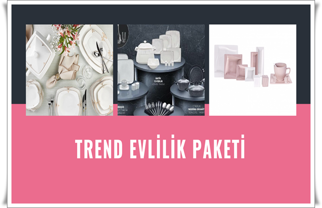 karaca trend evlilik paketi