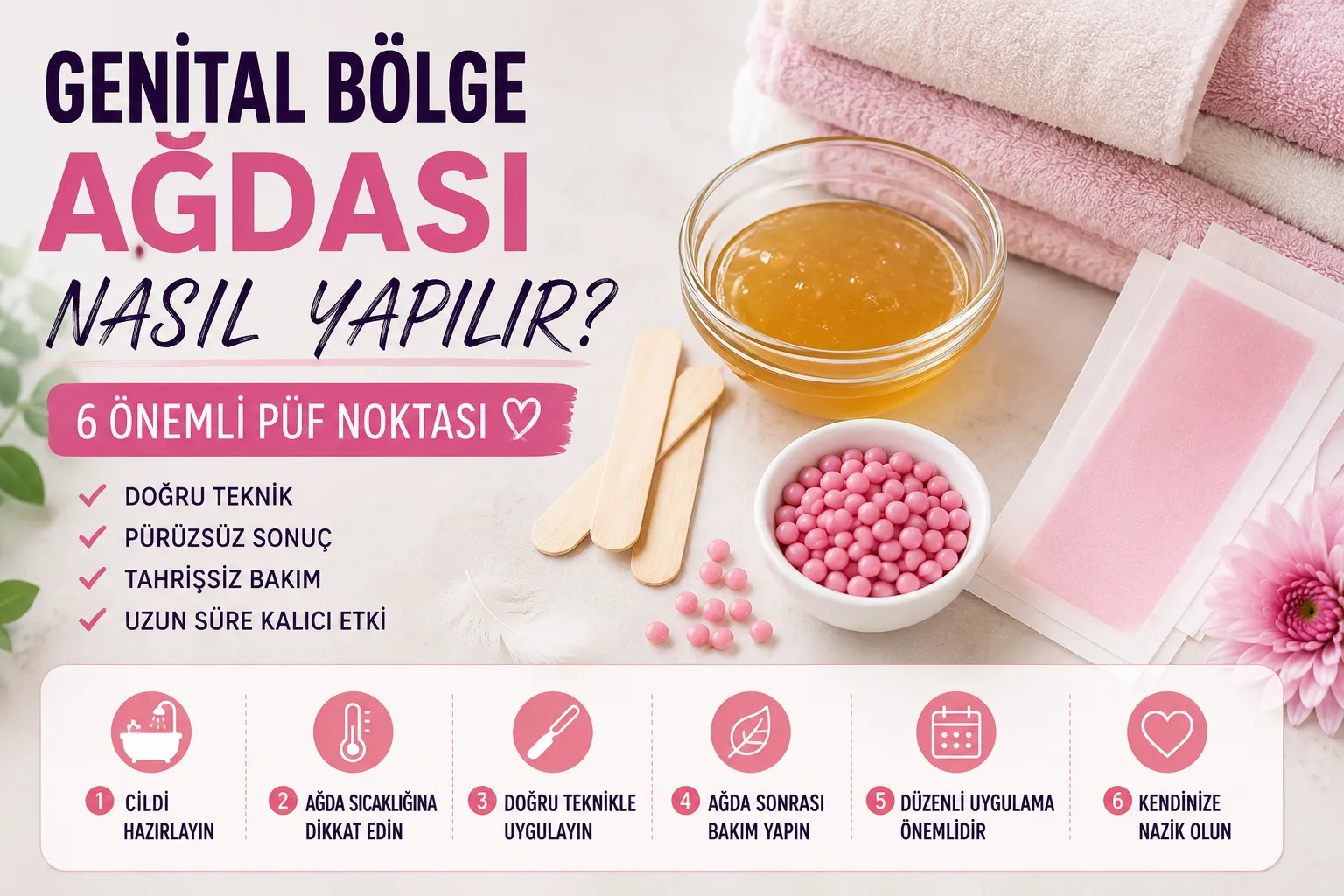 Genital Bölge Ağdası Nasıl Yapılır? 6 Önemli Püf Noktası
