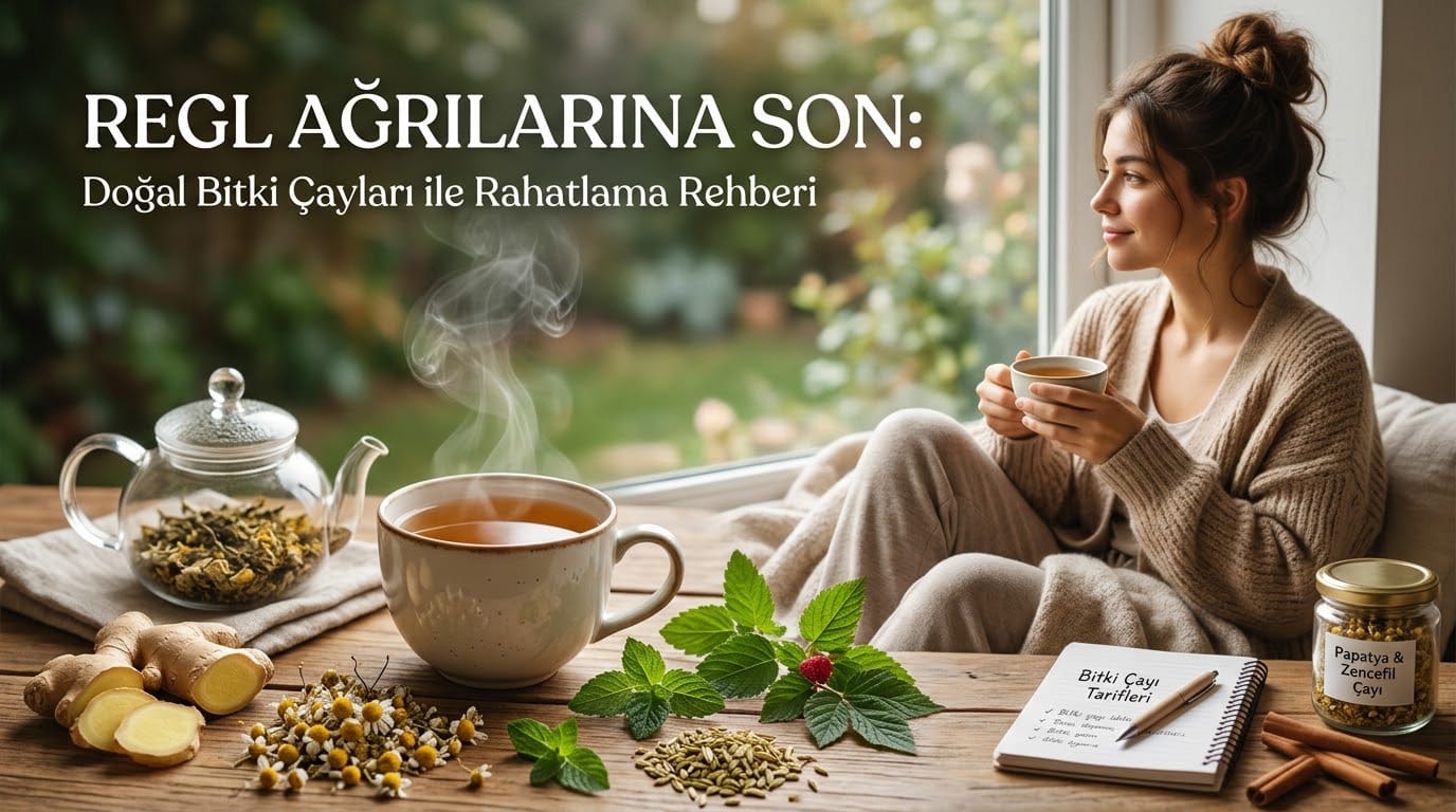 Regl Ağrılarına Son Verecek Bitki Çayları