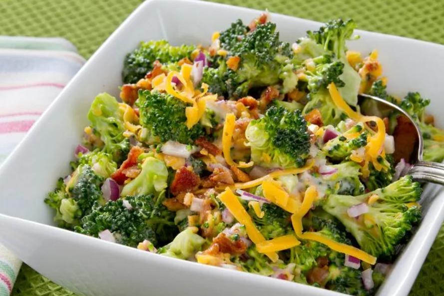 zeytinyağlı brokoli salatası tarifi