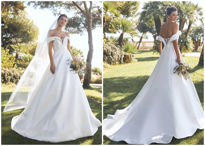 a kesim gelinlik modelleri pronovias