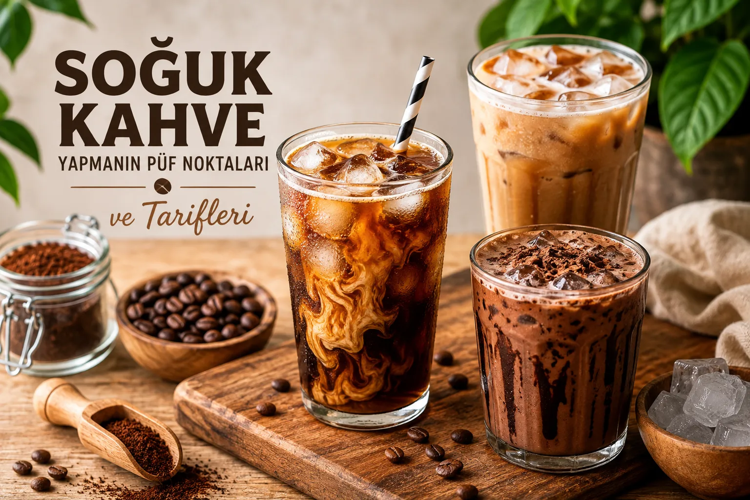 Soğuk Kahve Yapmanın Püf Noktaları ve Soğuk Kahve Tarifleri