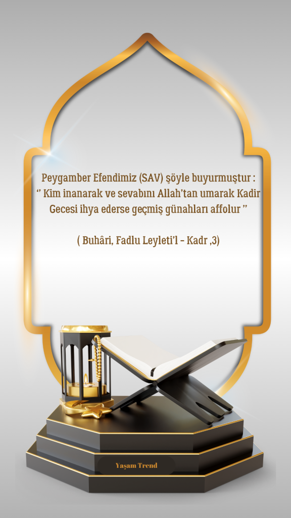 Kadir Gecemiz Mübarek Olsun