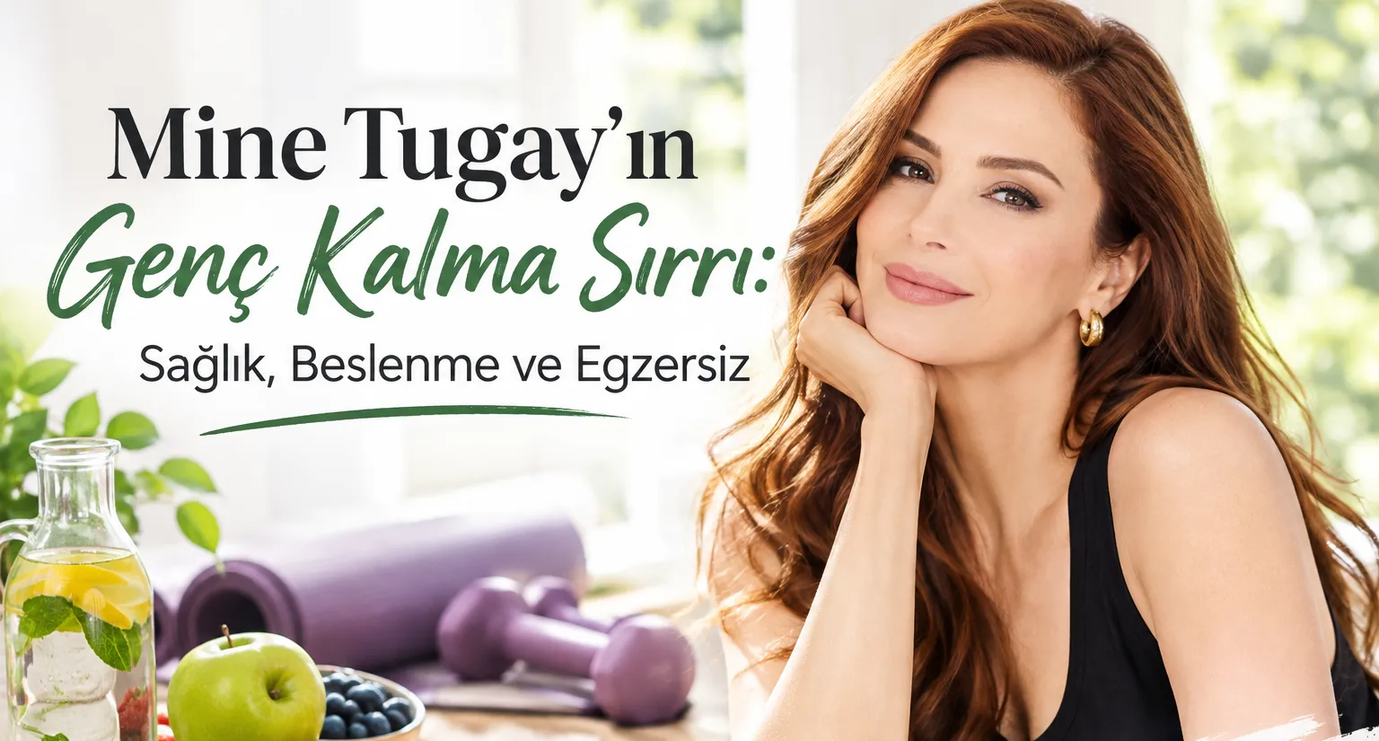 Mine Tugay’ın Genç Kalma Sırrı: Sağlık, Beslenme ve Egzersiz