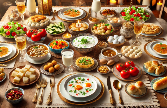 23.Ramazan menüsü için iftar ve sahur önerisi
