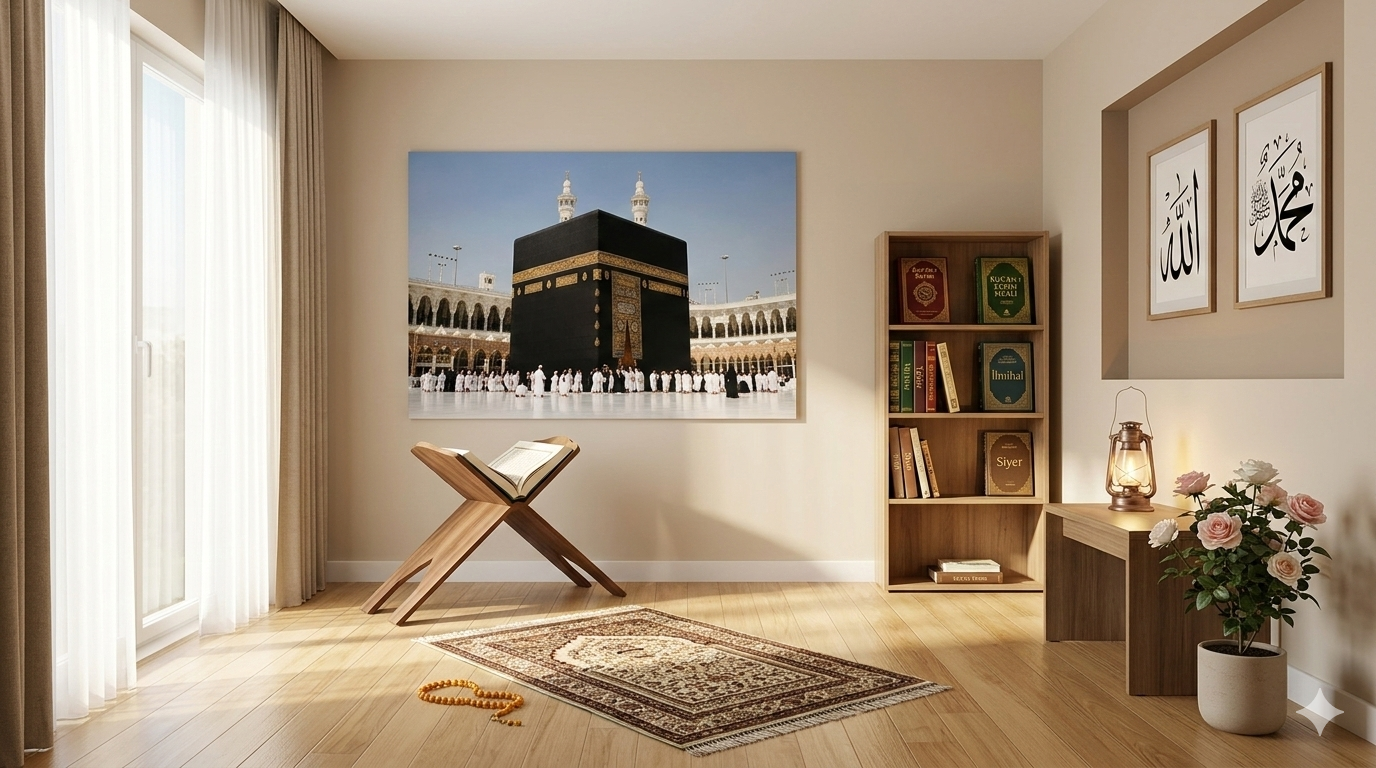 Evde Namaz Odası Dekorasyonu: Huzuru Artıran 7 Modern İpucu